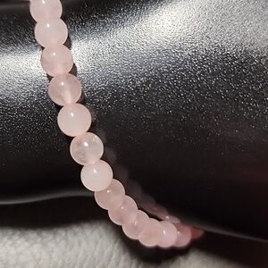 💥4 For $20💥Rose Quartz 6mm Natural Stone Beaded Bracelet